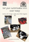 Customizable Hitch Covers